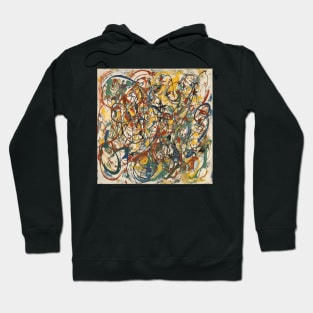 Jackson Pollock drawing Hoodie